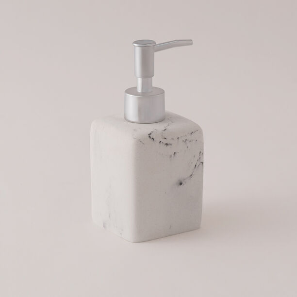 هومز طقم اكسسوارات حمام 3 قطع بولي ريزين، أبيض image number 1