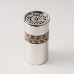 Pearl Collection Oud Burner, Silver, 8.5*8.5*16.5 cm image number 0