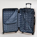 Travel vision durable ABS 4 pcs luggage set, champagne image number 3