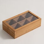 دلتى صندوق شاي بامبو 32*19*9سم image number 0