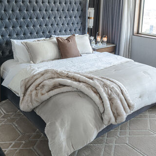 3 Pcs Flannel Comforter Set King Size