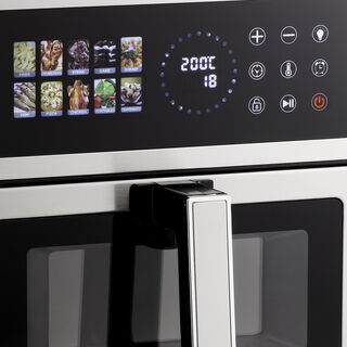 Alberto digital air fryer 8l with view window