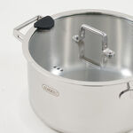 Alberto stainless steel 7pcs cookware set, silver image number 5