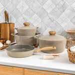 7 Pcs Retro Set Beige Marble image number 0