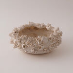 Homez Resin Decor Bowl, Beige 31.5*28.5*13.2 Cm image number 1