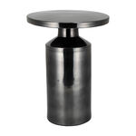Aluminium Side Table Gun Metal Finish image number 2