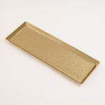 دلتي صينية تقديم ذهبية 40*16*2 سم image number 0