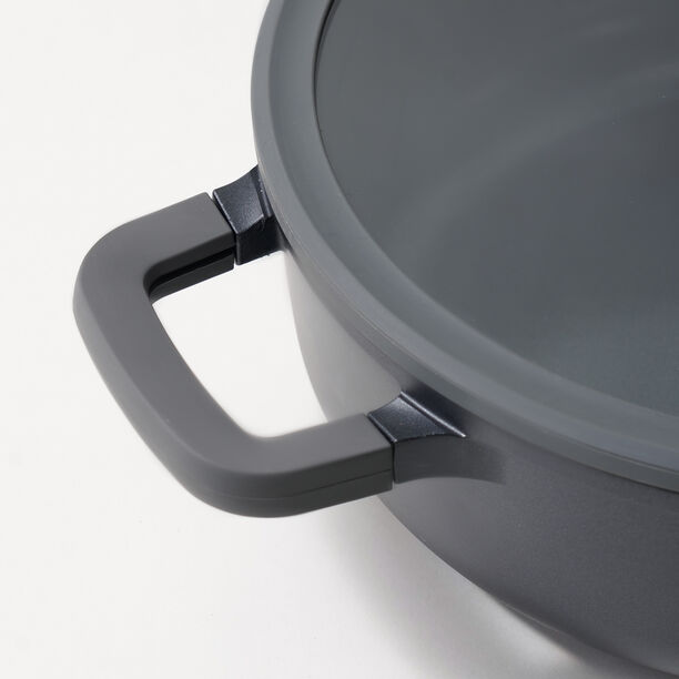 Berghoff aluminum two handle saute pan 28cm, black image number 2