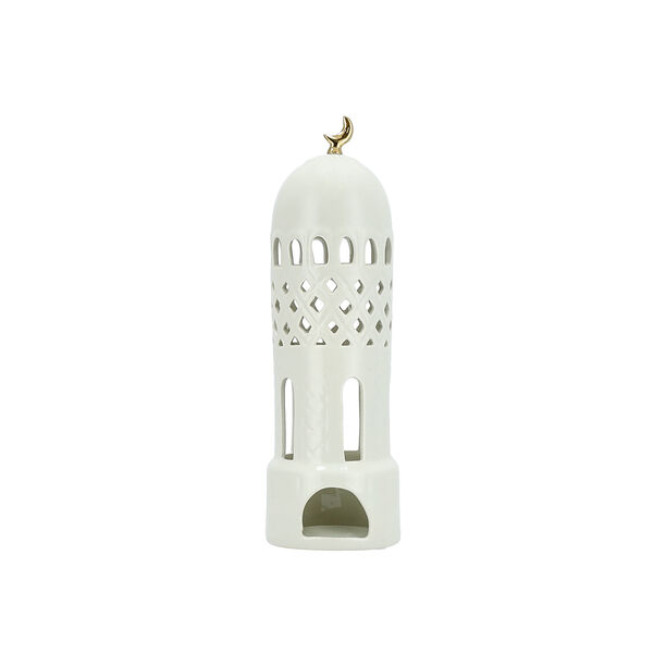 Ceramic T Light Candle Holder 12*12*35 Cm image number 0