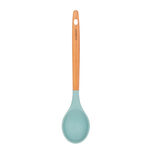 Alberto Silicone Cooking Spoon With Wooden Handle Blue image number 0