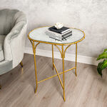 Bamboo Round Side Table image number 0