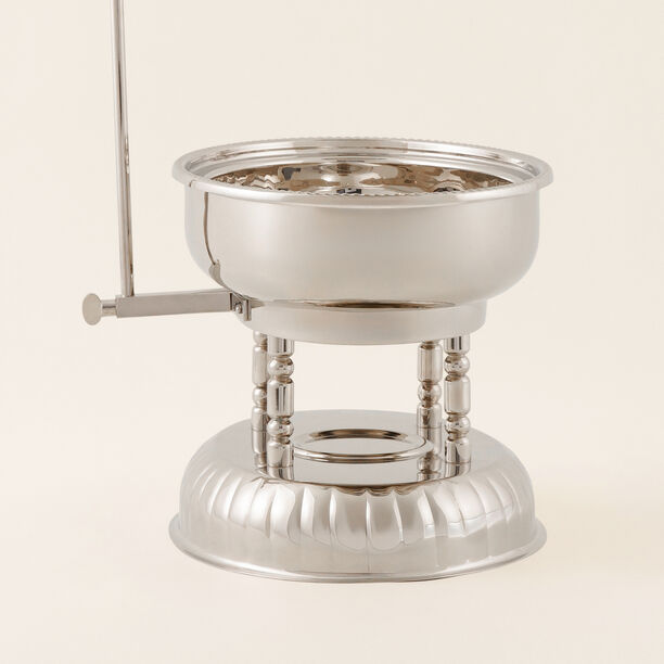 La Mesa Stainless Steel Oval Chefing Dish With Hanger 4L, Silver image number 2