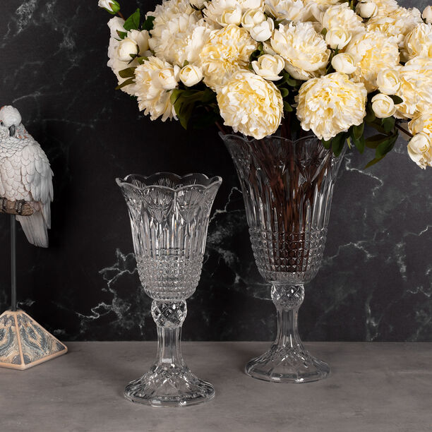 Glass Vase Clear  image number 2