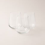 Borgonovo 3pcs tumbler stemless 490ml image number 1