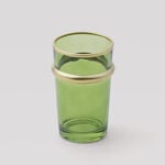 Dallaty Moroccan Tea Cup, Green, 6 Pieces image number 0