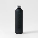 Dallaty Plastic Water Bottle 1L, Black image number 0