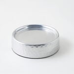 Homez aluminium soap dish, silver 12*12*4 cm image number 1