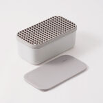 ألبرتو قالب مكعبات ثلج سيليكون 186 مكعب 22.1*11.9*9.4سم، رمادي image number 2