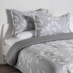 Cottage 3pcs jacquard queen comforter set 200*240cm, grey image number 0