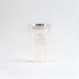 هومز مبخرة عود مضلعة زجاج 10*10*15.7سم