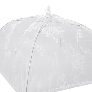 Chef Classics Foldable White Food Cover Prints