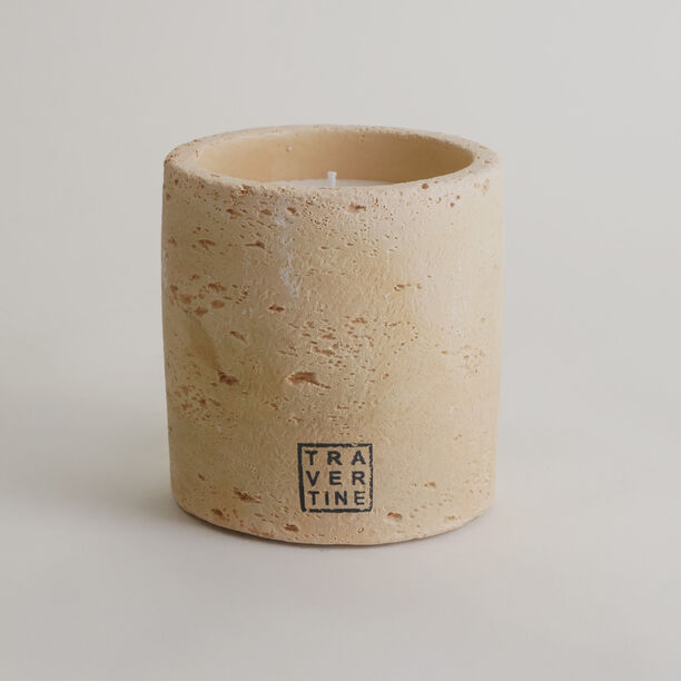 هومز شمعة مسك معطرة في برطمان حجري 320جم image number 1