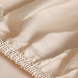 Ambra 500 TC egyptian cotton fitted sheet 180*200 cream