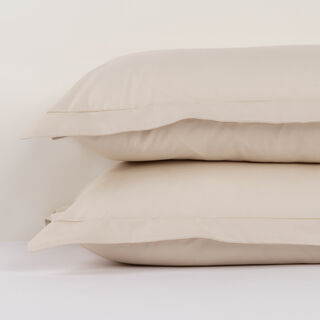 Cottage Cotton Percale 200Tc Pillowcase Set 2 Pcs, Oatmeal 50*75Cm