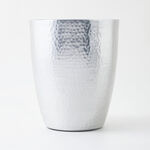 Homez aluminium waste basket, silver 20*20*24 cm image number 0