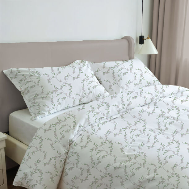 Cottage 6pcs floral sketch comforter set single size 160*240cm image number 0
