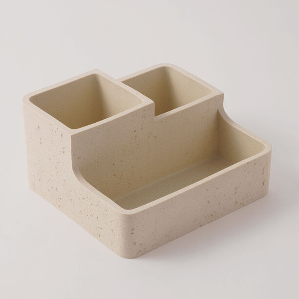 هومز منظم ريزن، بيج 19*17*10سم image number 0