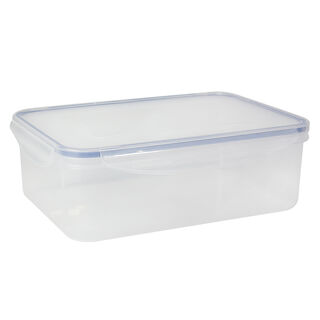 Alberto Plastic Food Saver Rect Shape V:2.5L Blue Lid