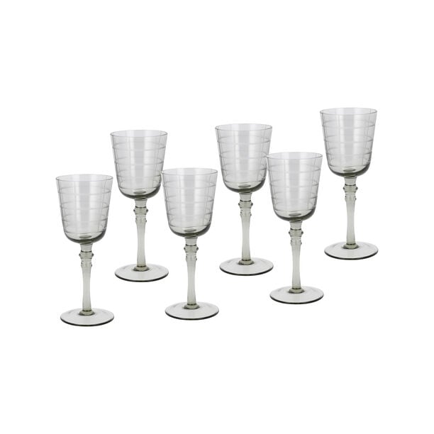 Set Of 4 Juice Glass With Smoke Col image number 0