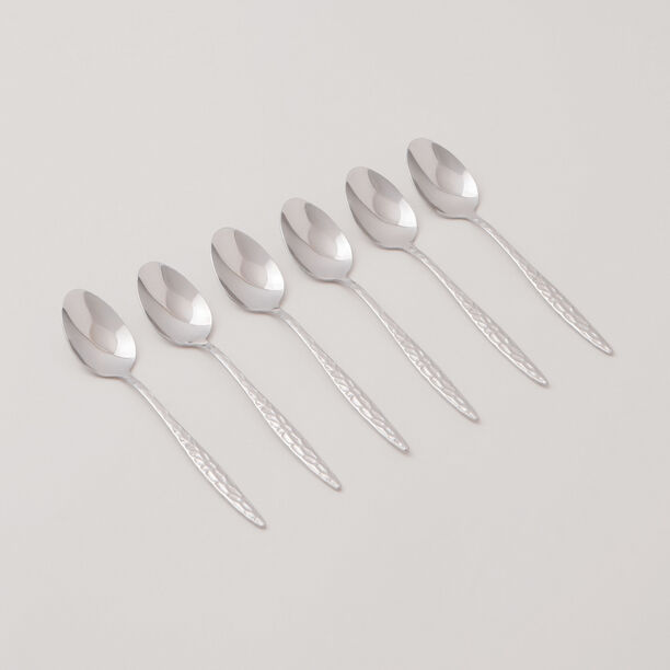 Pentola stainless steel tea spoon set 6pcs with mirror polish 2.5mm image number 0