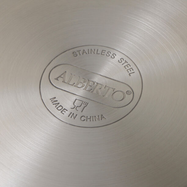 Alberto 7pcs stainless steel cookware set, gold image number 9