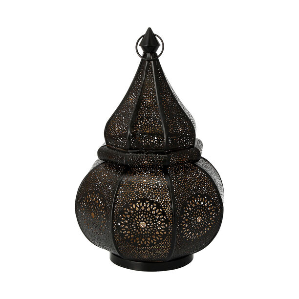 Moroccan Lantern Black image number 0