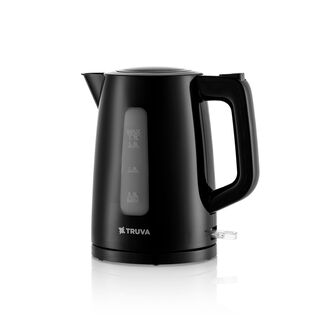 Truva Black Plastic Kettle, 1.7L