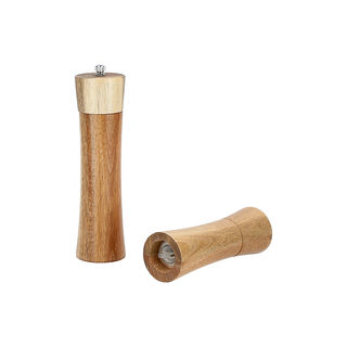 Alberto acacia wood salt and pepper mills set 2 pcs