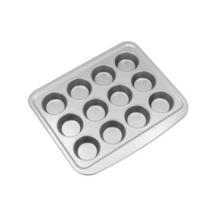 12 cup muffin cup, Silver