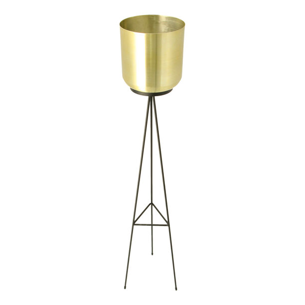 Metal Planter Gold  image number 1