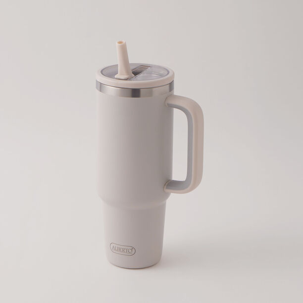 Alberto stainless steel double wall travel bottle, grey 1200ml image number 0