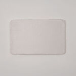 كوتاج دعاسة حمام فرو صناعي بوليستر، أوف وايت 50*80*4.5 سم image number 0