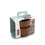 Alberto 2 Pieces Wooden Snack Bowls image number 1