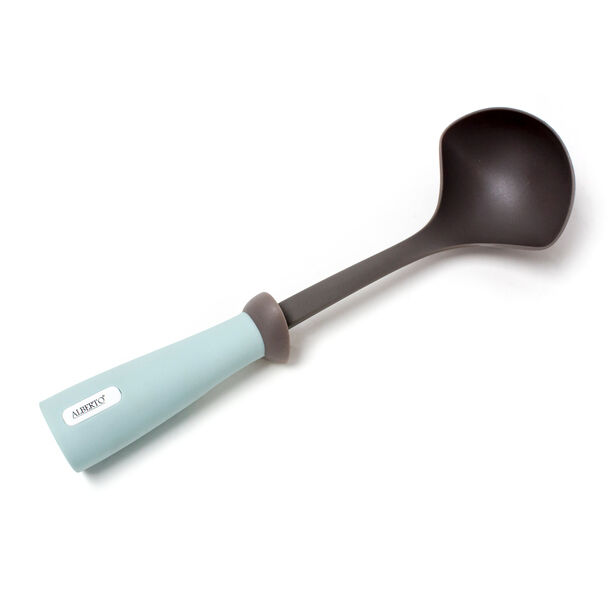 Alberto Utensil Soup Ladle Water Blue And Brown image number 0