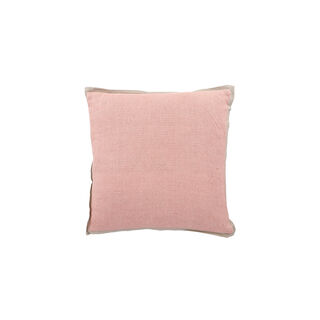 Cottage Linen Cotton Cushion 50 * 50 cm Pink