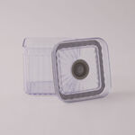 Alberto plastic striped food container 1.1L image number 2
