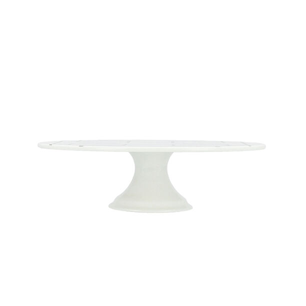 La Mesa Porcelain Cake Stand Gold image number 1