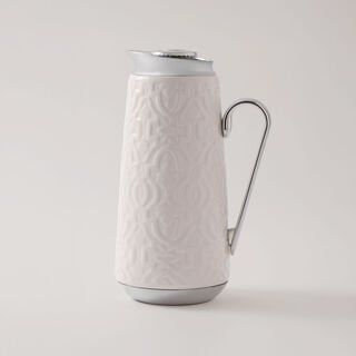 دلتي دلة بورسلان، أبيض 1 لتر