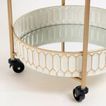 Serving Trolley Round 3 Tiered  image number 4
