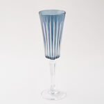 La Mesa Glass Juice Cups Set 4Pcs 180Ml, Blue image number 1